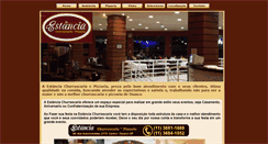 Desktop Screenshot of estanciachurrascaria.com.br